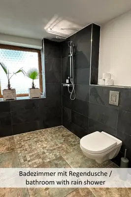 Ein Badezimmer in der Unterkunft KORN14 Loft - Parken, Küche