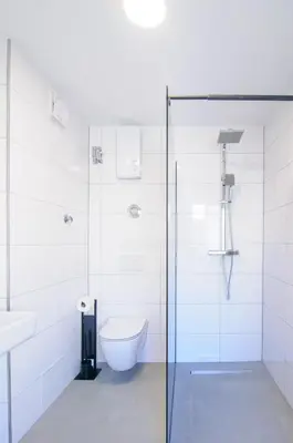 Ein Badezimmer in der Unterkunft MZK Maier Inexpensive and central