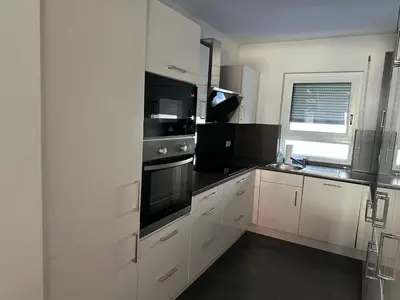 Küche/Küchenzeile in der Unterkunft Luxury rooms -Guest House Bi-Bi