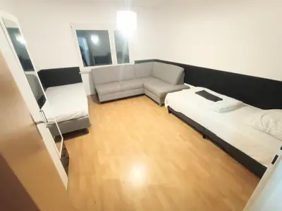 Ein Bett oder Betten in einem Zimmer der Unterkunft Haus37