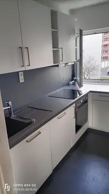 Küche/Küchenzeile in der Unterkunft Haus37