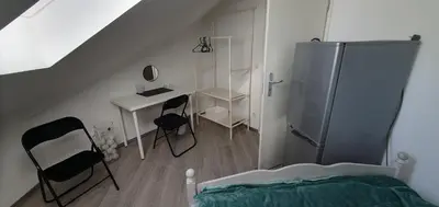 Ein Bett oder Betten in einem Zimmer der Unterkunft Auszeit