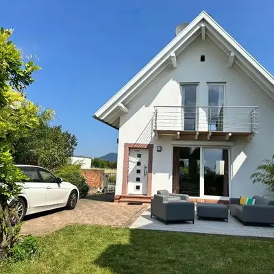 Ferienhaus Wein & Wald mit Gartensauna