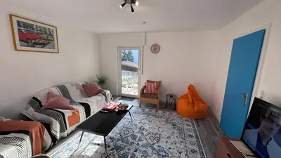 TV/Unterhaltungsangebot in der Unterkunft Ferienhaus in Lambsheim- 