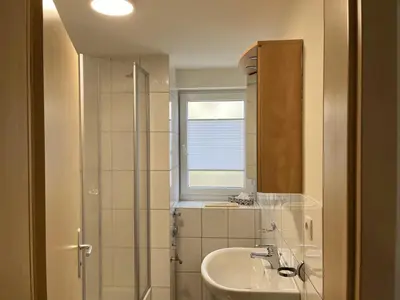 Ein Badezimmer in der Unterkunft Ferienwohnung Daly