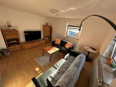 TV/Unterhaltungsangebot in der Unterkunft Ferienwohnung Am Kirschbaum Mömlingen