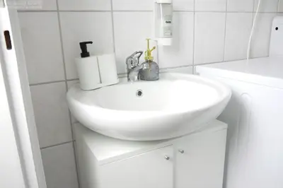 Ein Badezimmer in der Unterkunft Pforzheim Schöne Wohnung