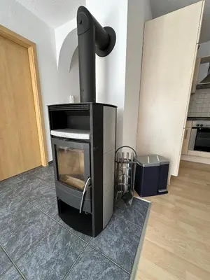 Küche/Küchenzeile in der Unterkunft Sonnenlage - Ferienwohnung nahe Pforzheim-Karlsruhe - 7 Minuten zur A8