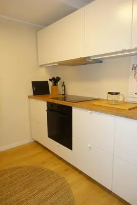 Küche/Küchenzeile in der Unterkunft Tolle Ferienwohnung