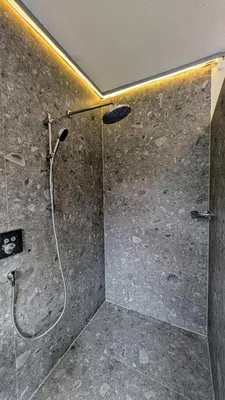 Ein Badezimmer in der Unterkunft WOLKE - ankommen und Zuhause fühlen - Apart-VL