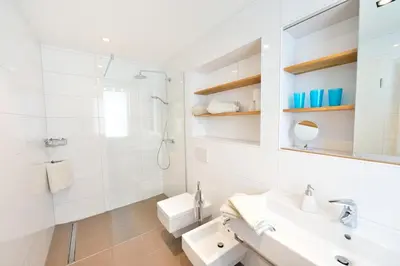 Ein Badezimmer in der Unterkunft Altstadtapartment Bel Etage