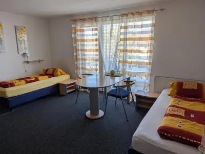 Grundriss der Unterkunft Ferienwohnungen und Monteurzimmer Heilbronn Domke