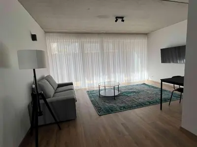 Ein Sitzbereich in der Unterkunft City Apartments Centrum