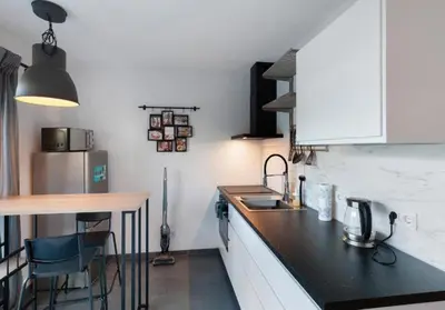 Küche/Küchenzeile in der Unterkunft Apartment Zola