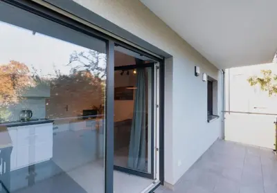 Ein Balkon oder eine Terrasse in der Unterkunft Apartment Zola