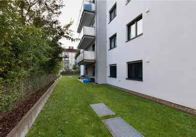 Ein Garten an der Unterkunft Apartment Zola