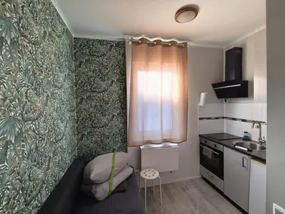 Küche/Küchenzeile in der Unterkunft Neuwertiges Apartment mit schnellem WLAN, Glasfaser, R7