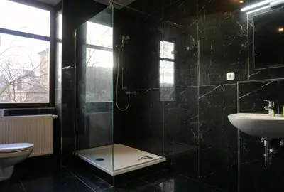 Ein Badezimmer in der Unterkunft 11 Monteursapartments zur Alleinnutzung