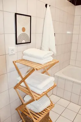 Ein Badezimmer in der Unterkunft DEM Apartment