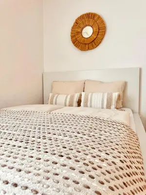 Ein Bett oder Betten in einem Zimmer der Unterkunft DEM Apartment