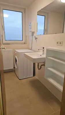 Ein Badezimmer in der Unterkunft Komfortable Monteurwohnung auf Zeit