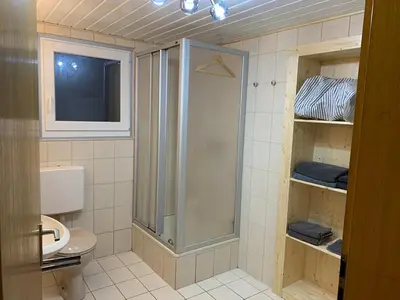 Ein Badezimmer in der Unterkunft Zu Gast bei Freunden