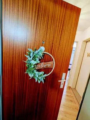 Grundriss der Unterkunft Apartment with AC, full kitchen, self check in, parking, 8 min to SAP campus, Wi Fi