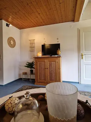 TV/Unterhaltungsangebot in der Unterkunft Waldquelle Vital Ferienwohnung