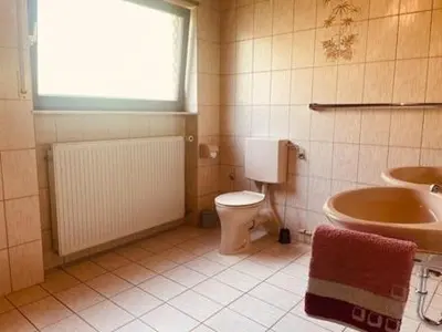Ein Badezimmer in der Unterkunft Odw homes - Wohnung im Landhaus mit Garten