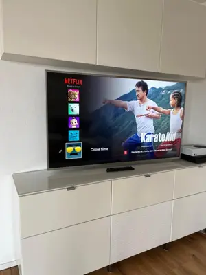 TV/Unterhaltungsangebot in der Unterkunft 1Zimmer mit Küche, Bad & Terrasse in Friolzheim