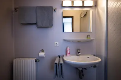 Ein Badezimmer in der Unterkunft Hotel Adler Kornwestheim