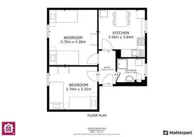 Grundriss der Unterkunft BA01 Moderne Wohnung in Flörsheim