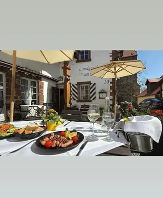 Essen im Gasthaus oder in der Nähe