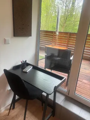 Grundriss der Unterkunft RIVERSIDE Cozy Apartment an der Weschnitz