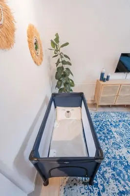Ein Bett oder Betten in einem Zimmer der Unterkunft FREYZEIT Apartments Speyer