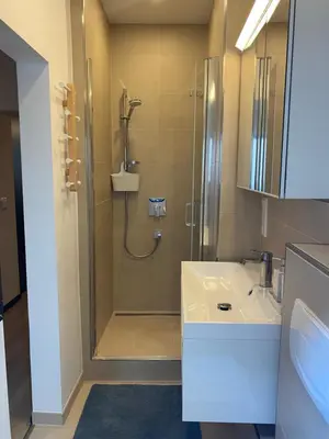 Ein Badezimmer in der Unterkunft Marktplatz-Suite