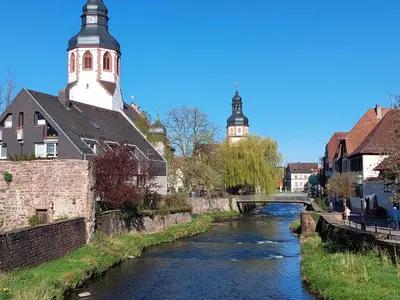 Naturlandschaft in der Nähe der Ferienwohnung
