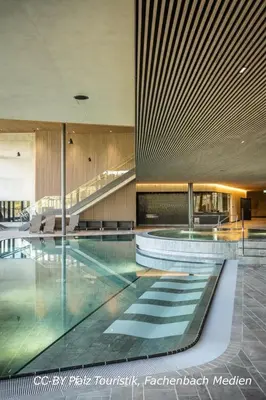 Der Swimmingpool an oder in der Nähe von TinyHouse Pfalzperle - Auszeit nahe Deutsche Weinstraße & Therme