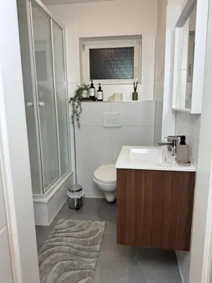 Ein Badezimmer in der Unterkunft Liya