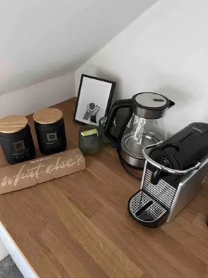 Kaffee-/Teezubehör in der Unterkunft Träumen im Musikerviertel