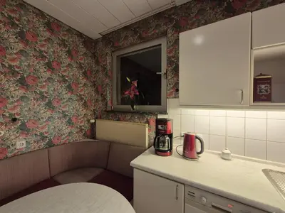 Küche/Küchenzeile in der Unterkunft Helles, ruhiges Privatzimmer an der Uniklinik Mainz