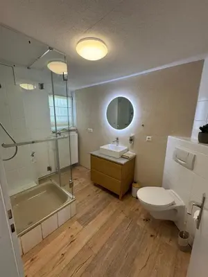 Ein Badezimmer in der Unterkunft Ferienwohnung Neckarperle