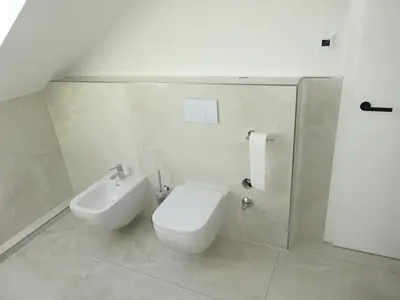 Ein Badezimmer in der Unterkunft Ferienwohnung Rebenzauber Deidesheim
