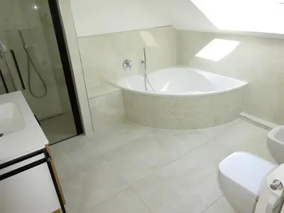Ein Badezimmer in der Unterkunft Ferienwohnung Rebenzauber Deidesheim