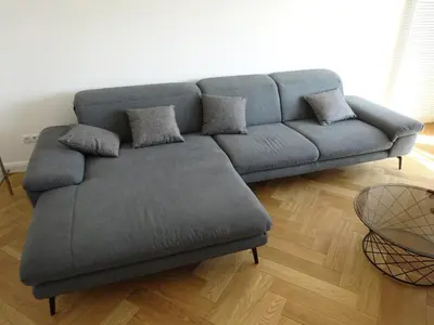 Ein Sitzbereich in der Unterkunft Ferienwohnung Rebenzauber Deidesheim