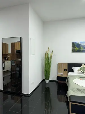 Küche/Küchenzeile in der Unterkunft Elisas Appartment