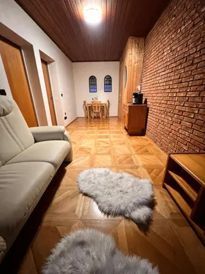 Ein Sitzbereich in der Unterkunft Apartment I9I0 I MONTEURUNTERKUNFT