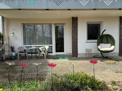 Ein Garten an der Unterkunft 1 Bedroom Terrace Appartment Near Pforzheim