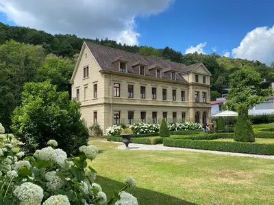 Ein Garten an der Unterkunft Villa Trautz Appartements