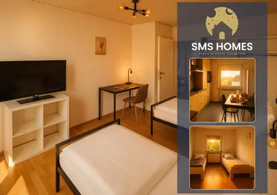 TV/Unterhaltungsangebot in der Unterkunft SMS-Homes I Auszeit am Wartberg-Heilbronn